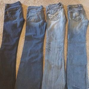 7 For All Man Kind, Paige, and Lucky Jeans